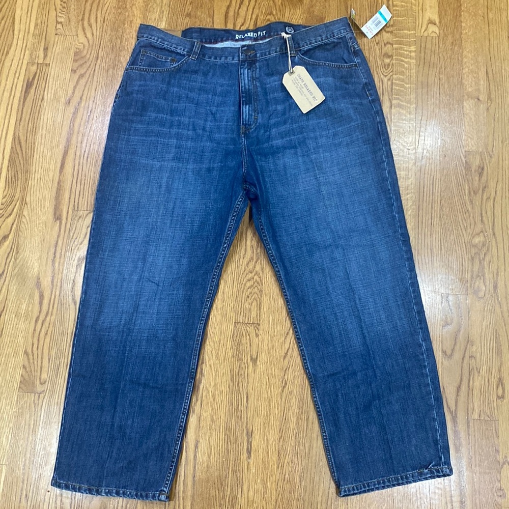 Big and Tall Men's Chaps Relaxed Fit Jeans Big and Tall 46x40 NWT